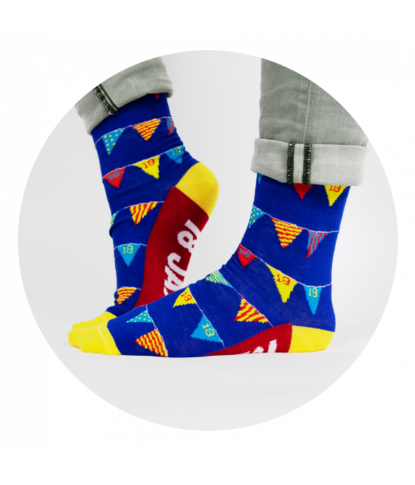 Funny Sokken 18 jaar Eindelijk Volwassen