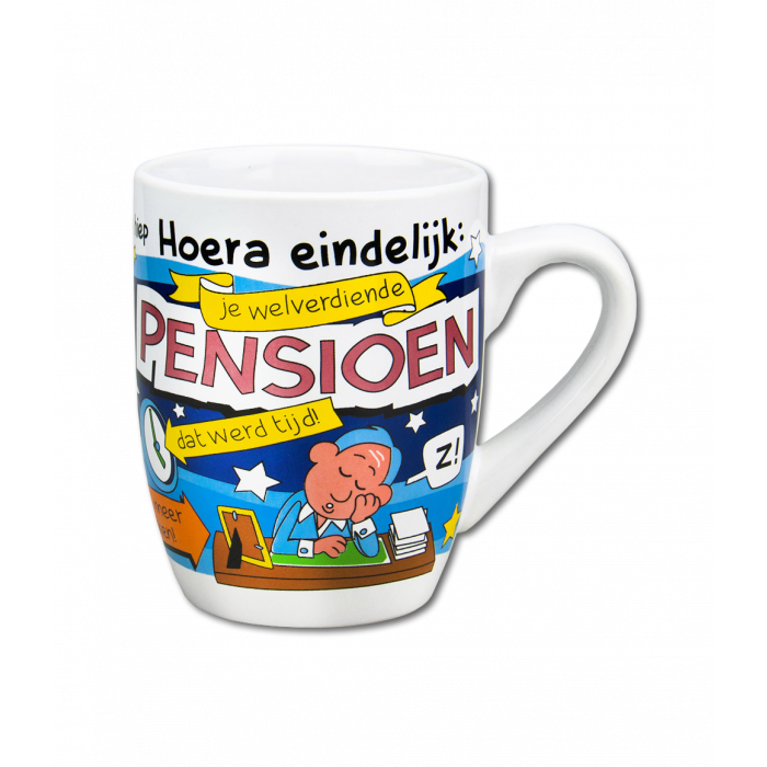 Cartoonmok Pensioen afbeelding