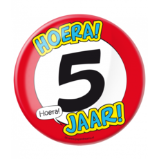 XL Button 5 jaar