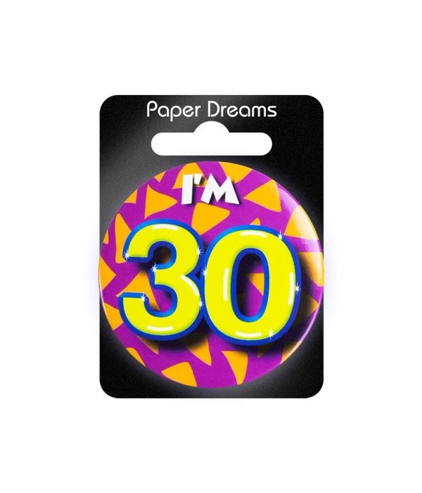 Button Klein 30 Jaar