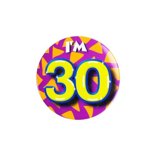 Button Klein 30 Jaar