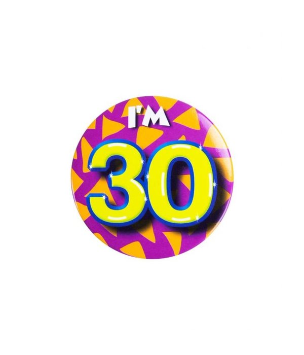 Button Klein 30 Jaar