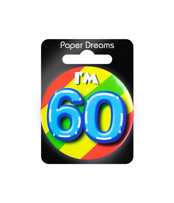 Button Klein 60 Jaar