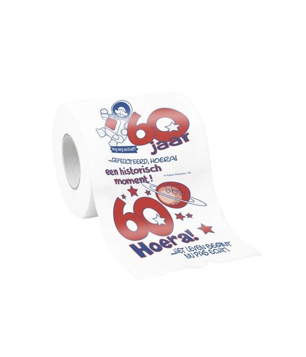 Toiletpapier 60 jaar
