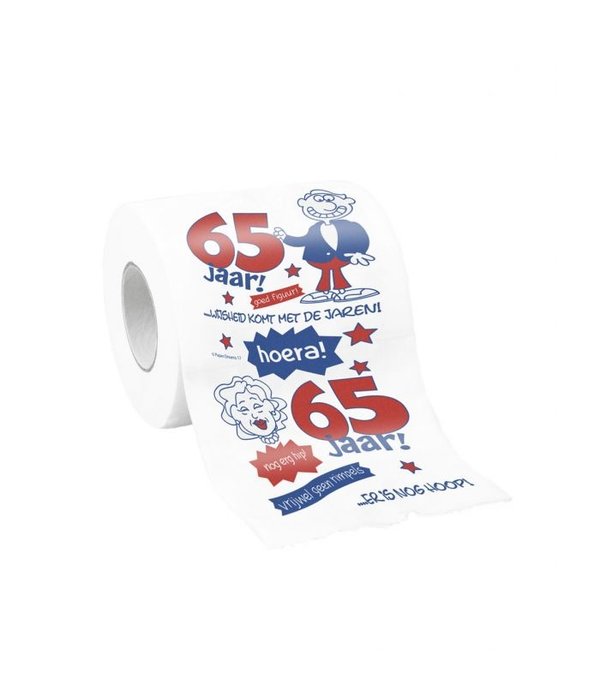 Toiletpapier 65 jaar
