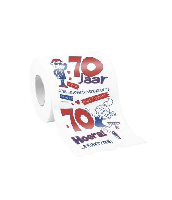Toiletpapier 70 jaar