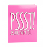 Surprise Card - Ik hou van jou