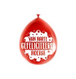 Party Ballonnen Gefeliciteerd - 8 Stuks