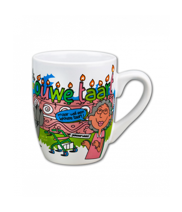 Cartoonmok Ouwe Taart