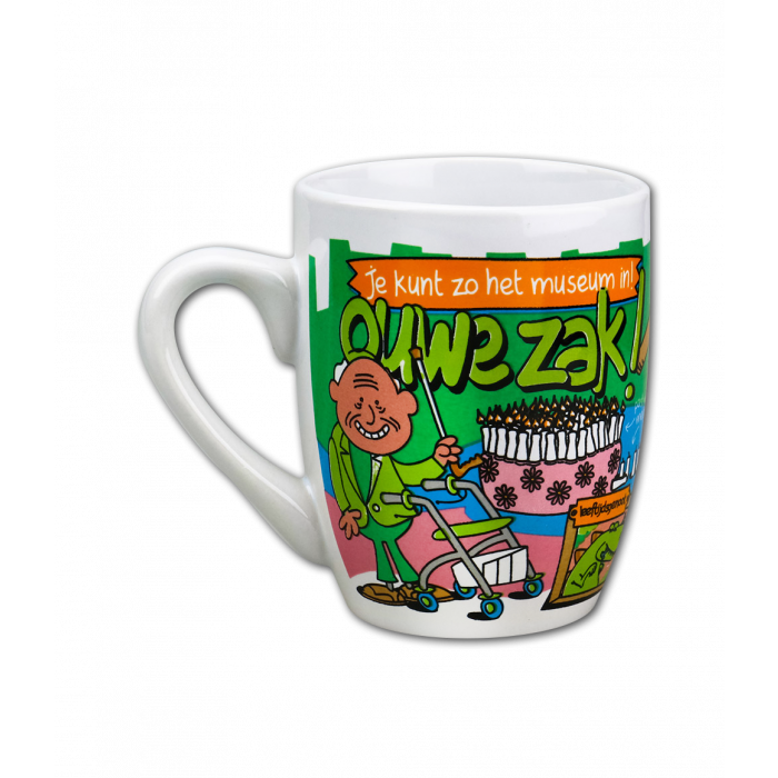 Cartoonmok Ouwe Zak afbeelding
