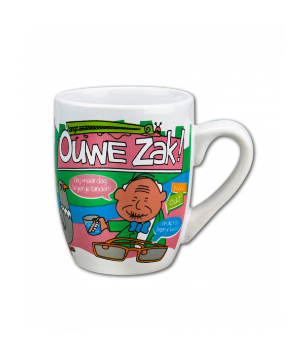 Cartoonmok Ouwe Zak