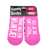 Funny Sokken – Breng mij een wijntje