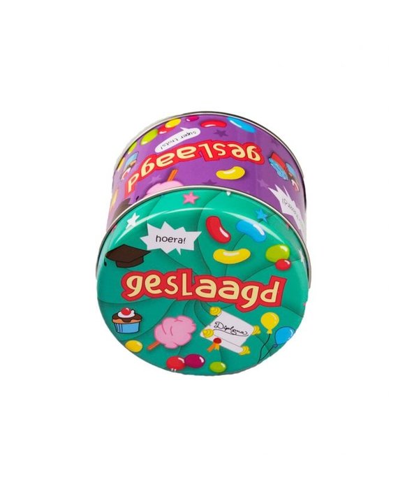 Snoepblik Geslaagd