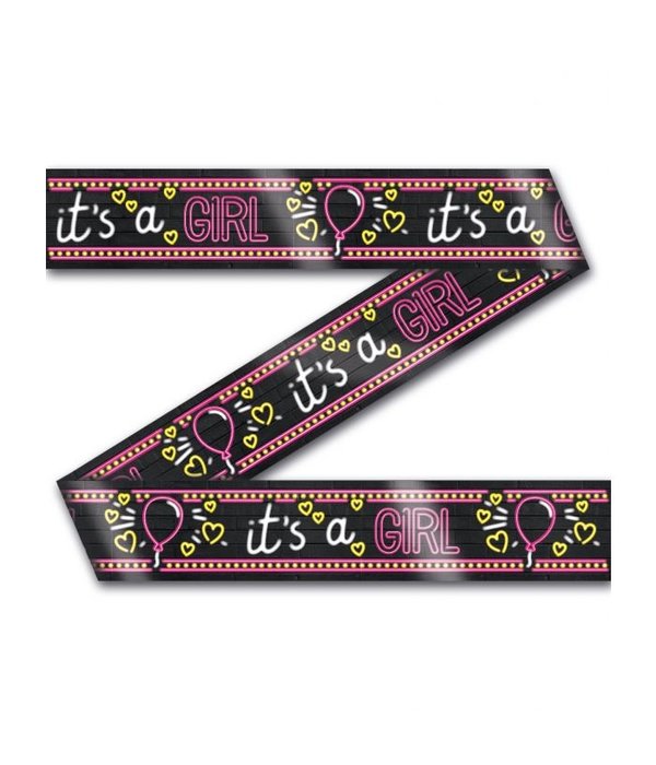 Neon Markeerlint It's a girl!