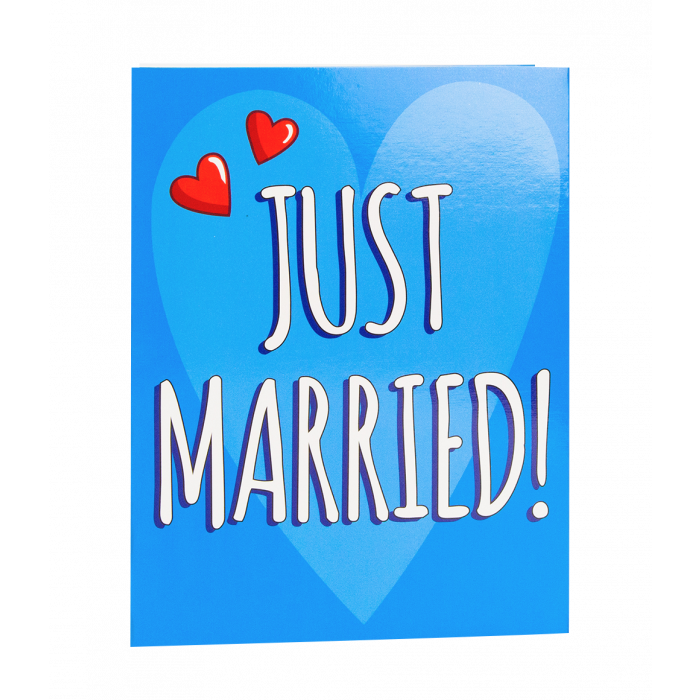 Surprise Card - Just married afbeelding