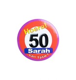 Button klein Sarah verkeersbord