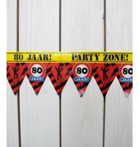 Afzetlint 80 jaar Partyzone