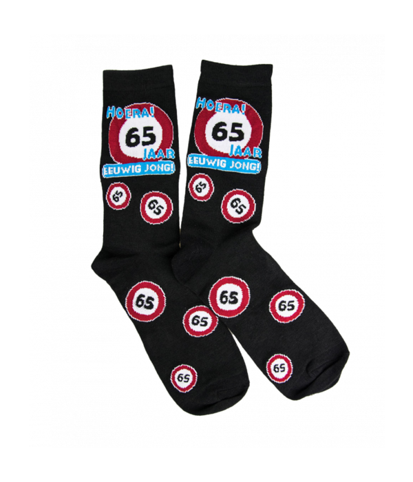 Sokken hoera 65 jaar
