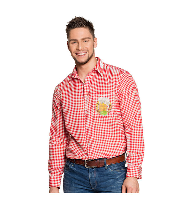 Rode Apres Ski Blouse Budget Heren