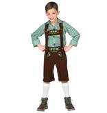 Lederhosen met Blouse kostuum Kind