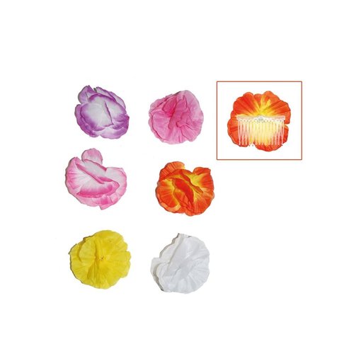 Haarbloem op kam Oranje