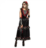 La Muerte Kostuum Jurk Vrouw
