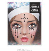 Gezichtsjuwelen Stickers Halloween