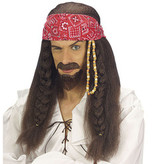 Pruik Caribbean Piraat