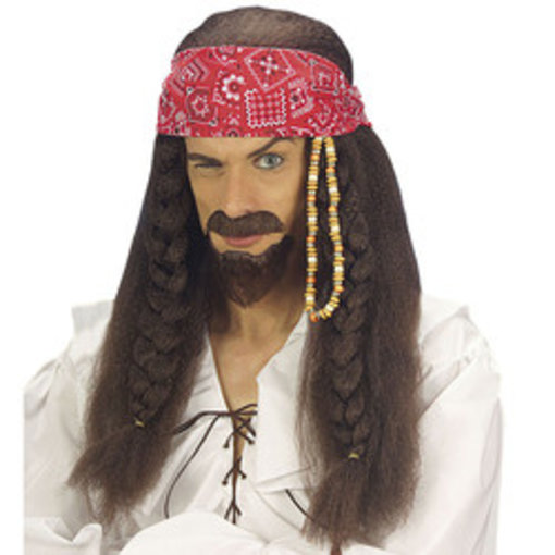 Pruik Caribbean Piraat