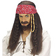 Pruik Caribbean Piraat