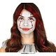Gezichtsjuwelen Stickers Horror Clown