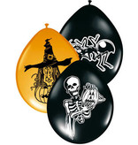 Halloween ballonnen 30cm 8 stuks