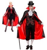 Luxe cape met kraag 135 cm