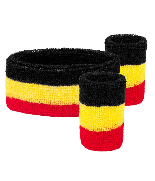 Zweetbanden set Belgie