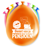 Party ballonnen Pensioen Mix Kleuren