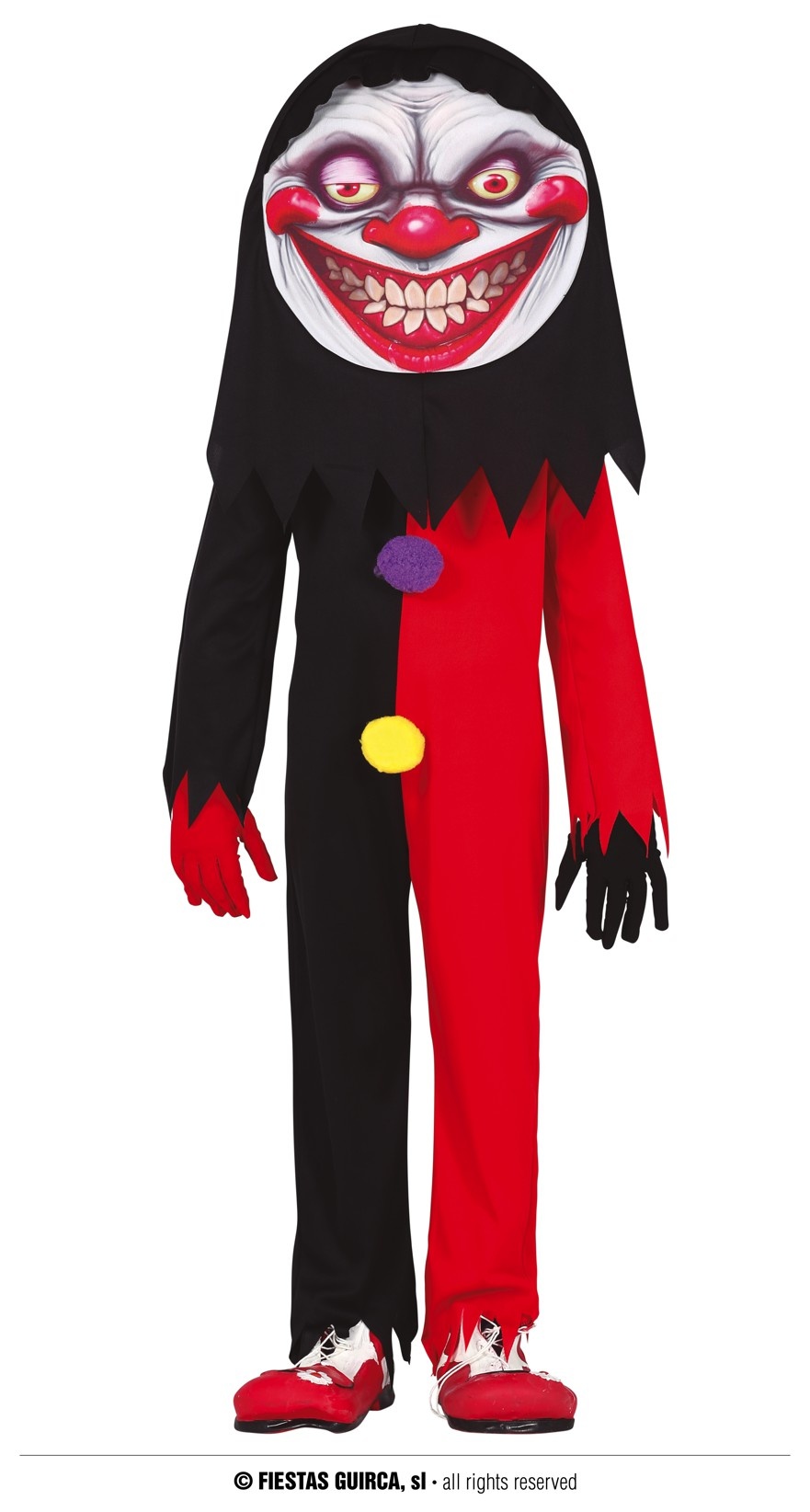 Bad Clown Kostuum Kind Feestbazaarnl