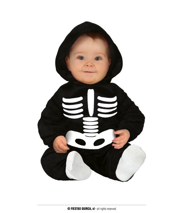 Schattig Mini Skelettenpakje Baby
