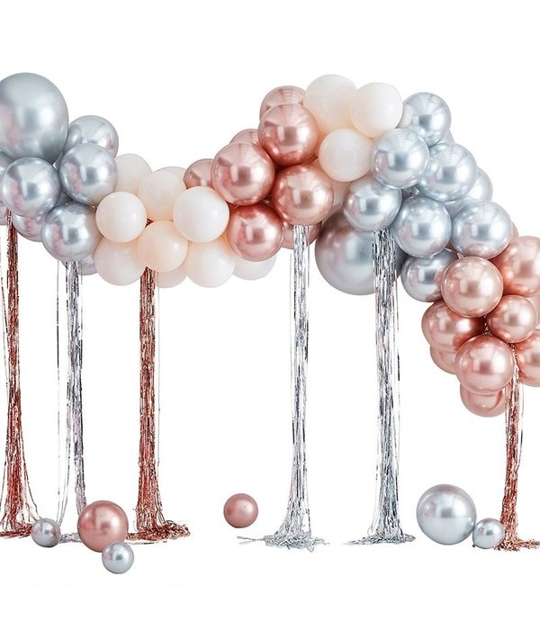 Ballonboog Set Fancy Metallic