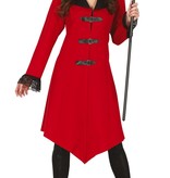 Gothic Rode  Devil Kostuum