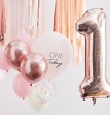Ballonnen Set 1 Jaar Roségoud