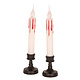 Decoratie kaars bloed met verlichting (2st)