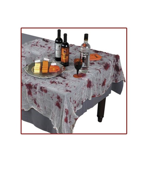 Tafelkleed bloed 213x152 cm