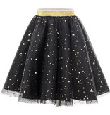 Goud/Zwarte Sterretjes Rok