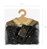 Goud/Zwarte Sterretjes Cape