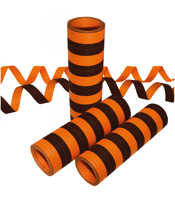 Serpentines Zwart Oranje Halloween