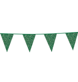 Glitter vlaggenlijn Groen (6m)