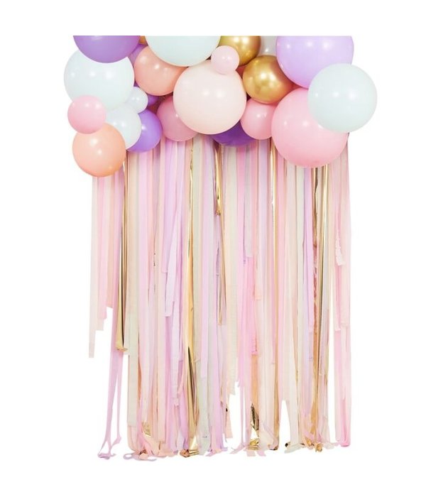 Streamer Feestpakket Pastel