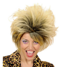 Pruik party girl 80's
