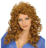 Krulpruik beauty bruin