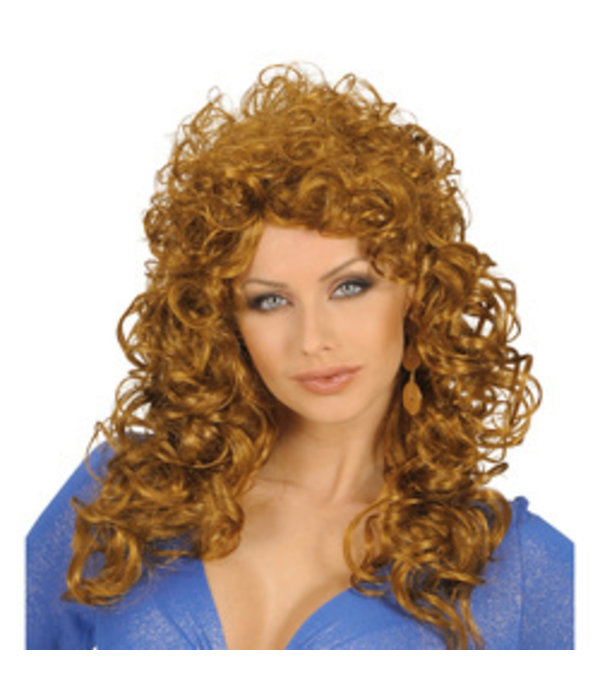 Krulpruik beauty bruin